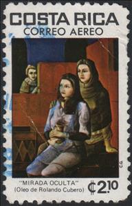 Stamp, Mirada Oculta, Costa Rica,  