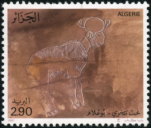 Saharan rock art – aries