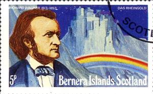 Stamp, Richard Wagner - "Das Rheingold", Cinderellas,  , Composers, People