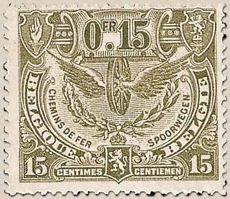 Railway Stamp: Issue of London. Winged Wheel