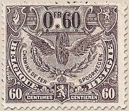 Railway Stamp: Issue of London. Winged Wheel
