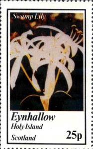 Stamp, Swamp Lily, Cinderellas,  , Flowers