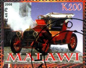 Stamp, Opel 4/8 PS, Cinderellas,  , Cars