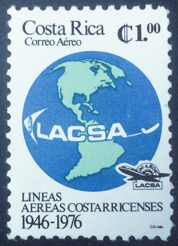 LACSA Circling Globe