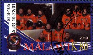 Stamp, Sts-105, Cinderellas,  , Astronauts