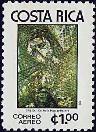 Christ, by Floria Pinto de Herrero.