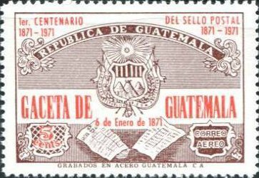 Newspaper „Gaceta de Guatemala“