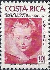 Girl’s head, by Rubens.
