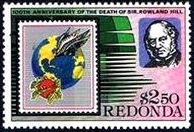 Stamp, Rowland Hill, Barbuda,  , Stamps