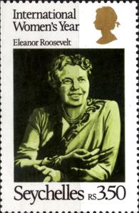 Stamp, International Women's Year, Seychelles,  