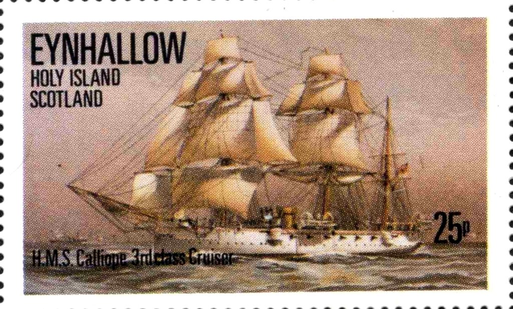 H.M.S. Calliope 3rd class Gruiser