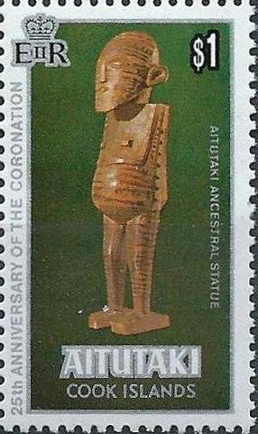 Aitutaki ancestral statue