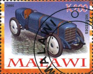 Stamp, Mercedes, Cinderellas,  , Cars