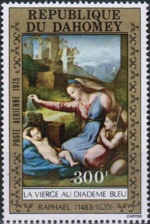 La Vierge Au Diademe Bleu, Raphael