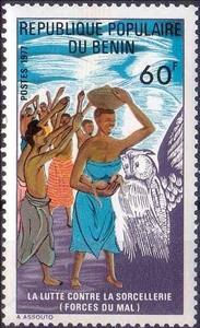 Stamp, Mother and Child, Benin,  , Women