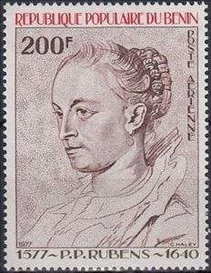 Stamp, Suzanne Fourment, Benin,  , Paintings