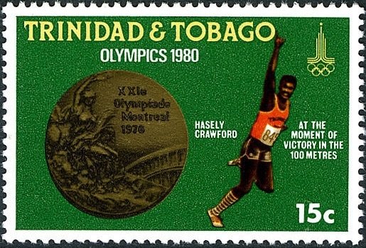 Hasely Crawford, 1976 gold medal