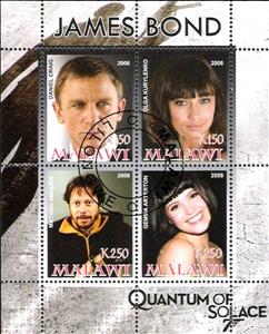 Mini Sheet, James Bond, Cinderellas,  , Actors