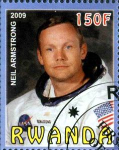 Stamp, Neil Armstrong, Cinderellas,  , People