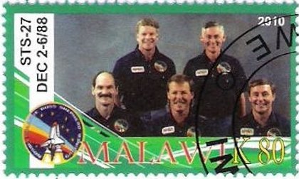 Stamp, Sts-27, Cinderellas,  