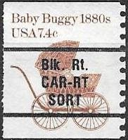 Stamp, Baby Buggy, United States of America,  