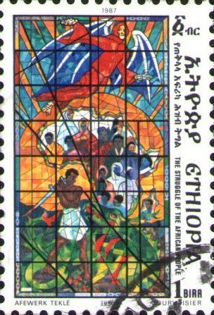 Stained Glass Windows by Afewerk Tekle