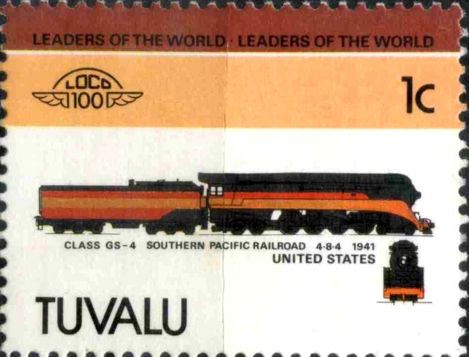 Class GS-4 Southern Pacific Railroad 4-8-4 1941 USA