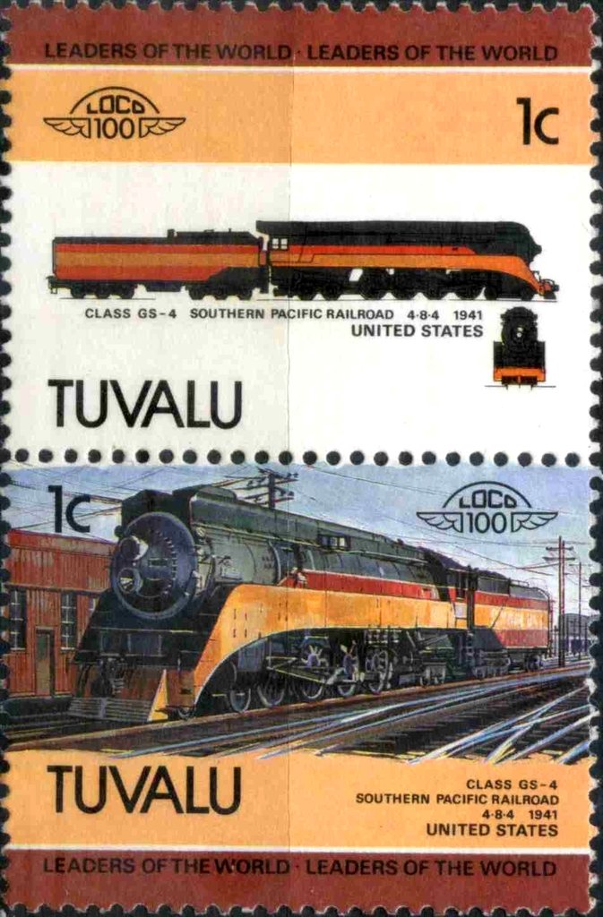 Class GS-4 Southern Pacific Railroad 4-8-4 1941 USA