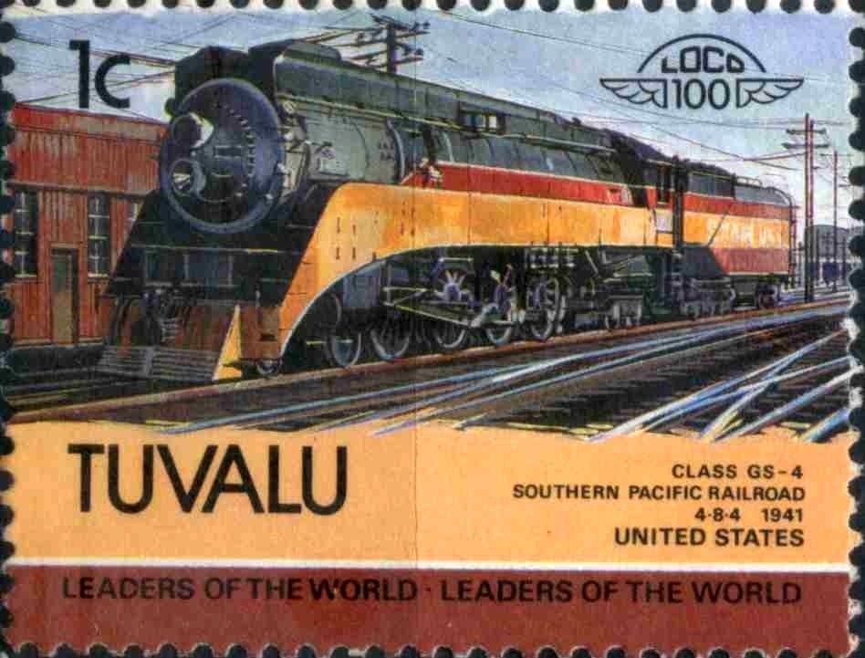 Class GS-4 Southern Pacific Railroad 4-8-4 1941 USA