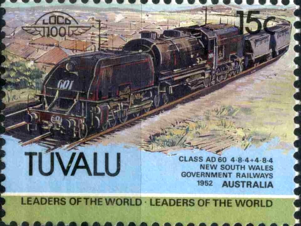 Class AD 60 4-8-4+4-8-4 New South Wales Government Railways…
