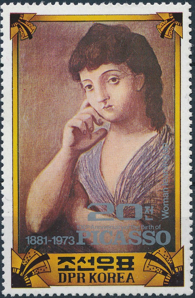 Woman; Painting by P. Picasso (1881-1973)