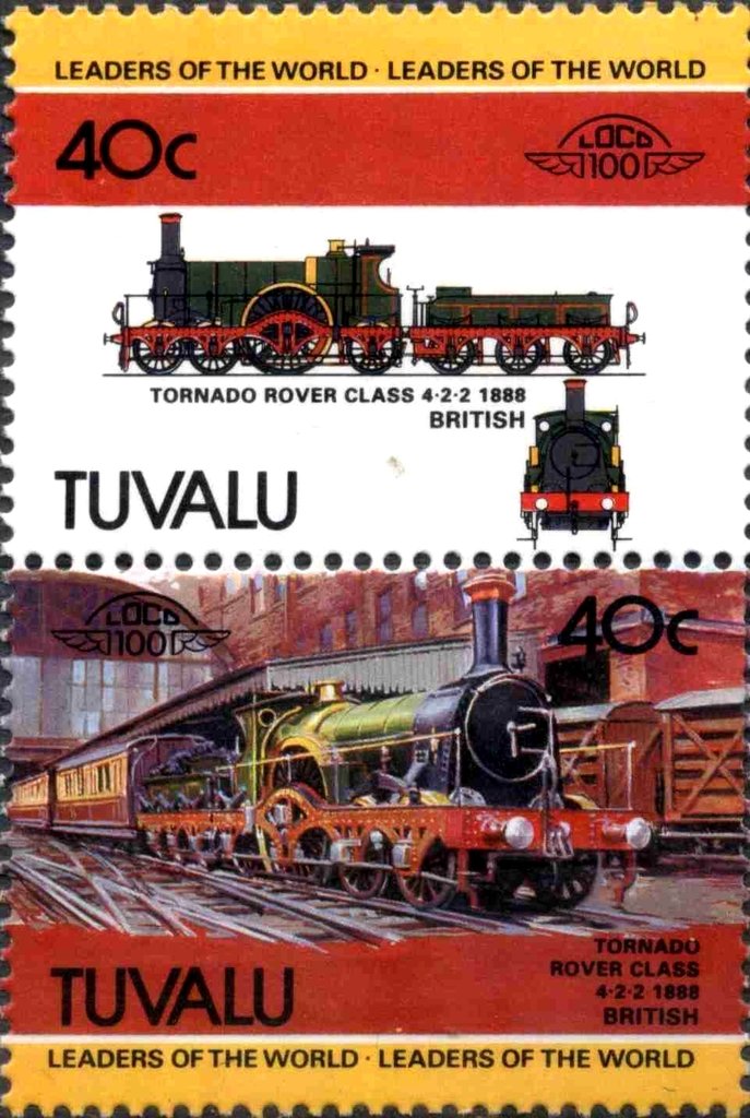 Tornado Rover Class 4-2-2 1888 British