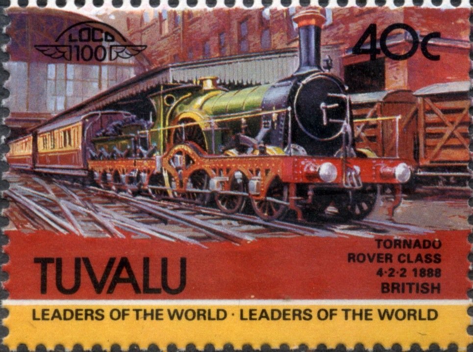 Tornado Rover Class 4-2-2 1888 British