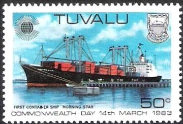 First container ship "Morning star"