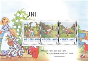 Souvenir Sheet, June, Netherlands,  