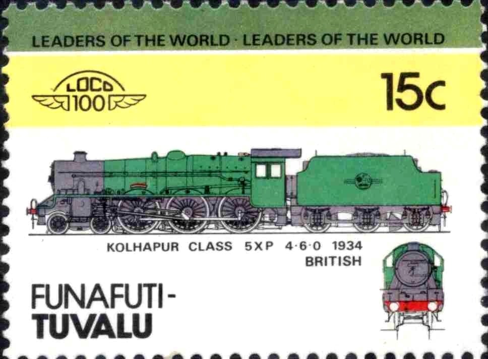 Kolhapur Class 5X P 4-6-0 1934 British