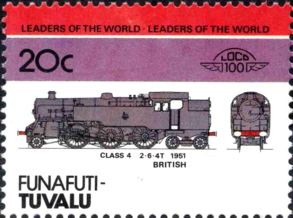 Class 4 2-6-4T 1951 British