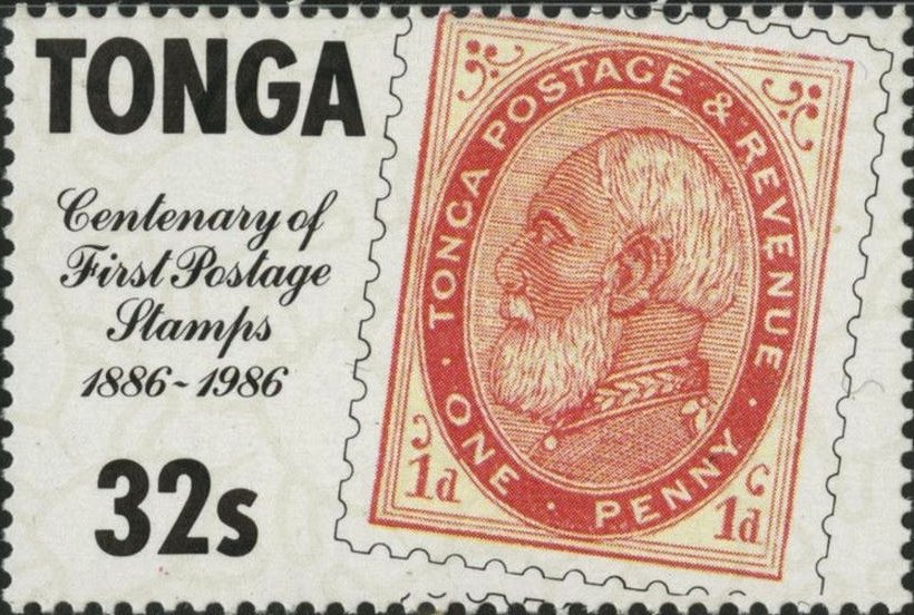 1st Stamp of Tonga