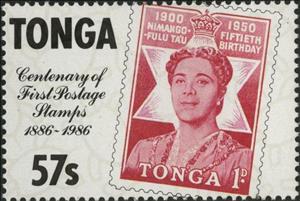 Stamp, 91st Stamp of Tonga, Tonga,  , Anniversaries and Jubilees, Stamps