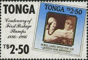 Stamp, 952nd Stamp of Tonga, Tonga,  , Anniversaries and Jubilees, Stamps