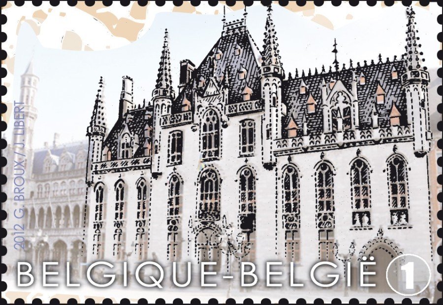 Market Square of Bruges: The Provincial Court