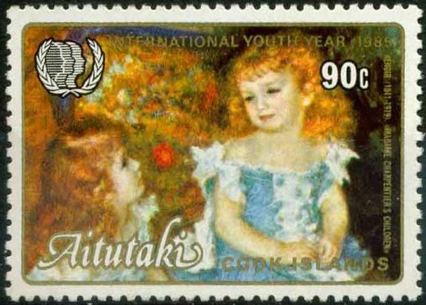 Pierre-Auguste Renoir. Children of Mrs. Charpentier