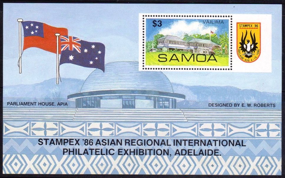 International Philatelic Exhibition STAMPEX '86, Adelaide