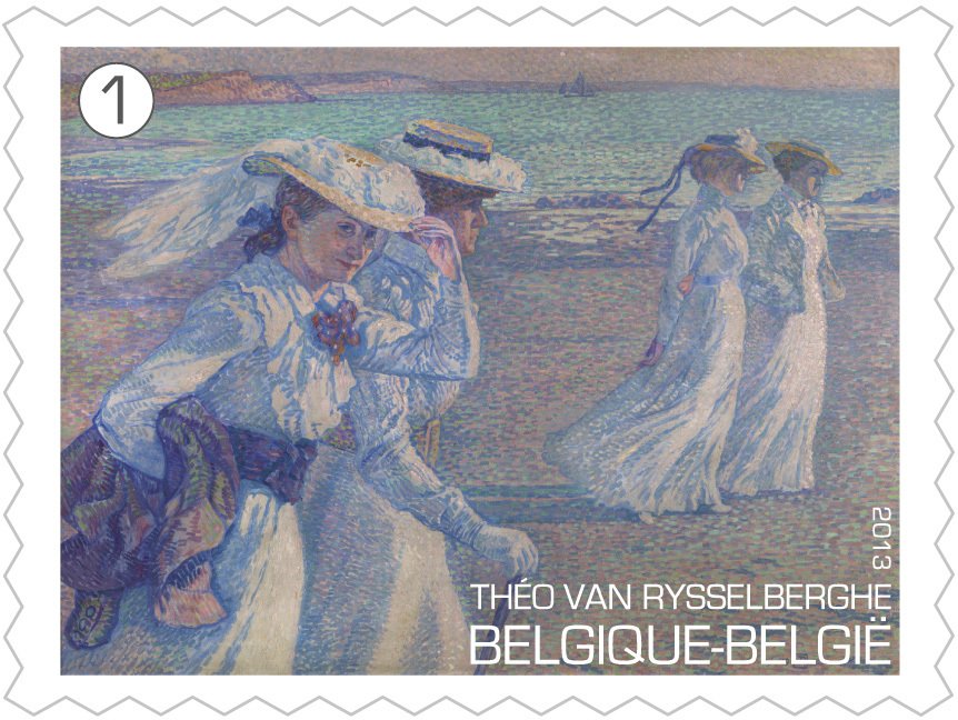Théo van Rysselberghe: The walk. 1901