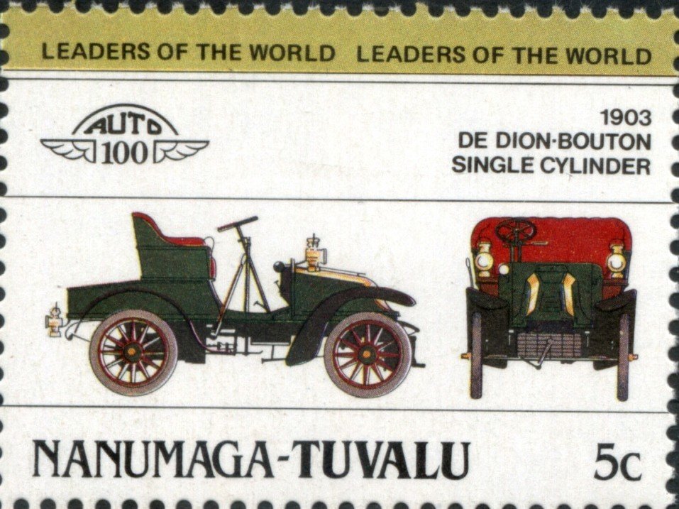 Automobile type of 1984 - 1903 De Dion Bouton Single Cylind…