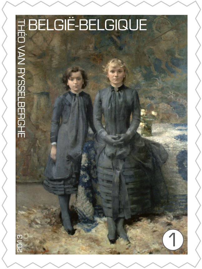 Théo van Rysselberghe: The Sisters of the Painter Schlobach.