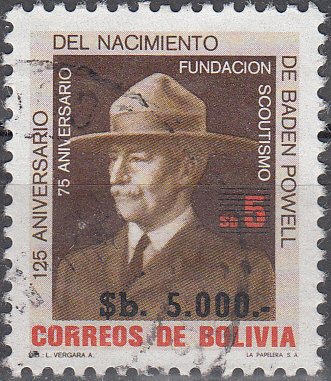 Stamp Yv. 628 Overprint