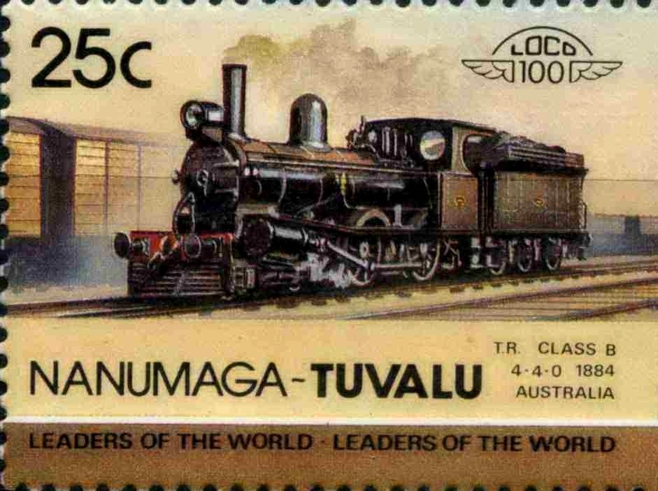 TR Class B 4-4-0 1884 Australia