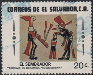Stamp, El Sembrador, El Salvador,  