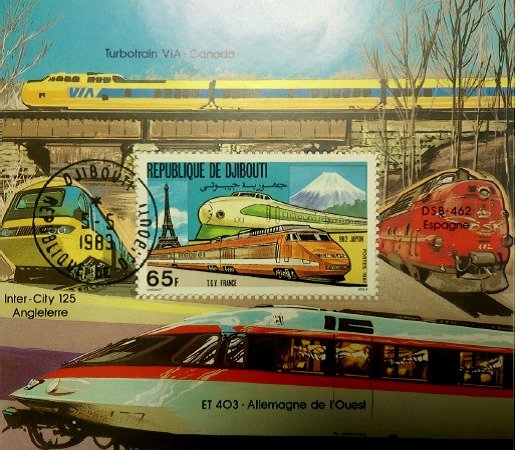 French TGV and Japanese "Hikari" High Speed Train